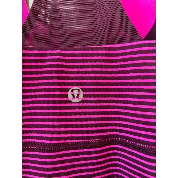 Lululemon Pink & Maroon Razorback Tank size‎ S/M - Picture 3 of 7